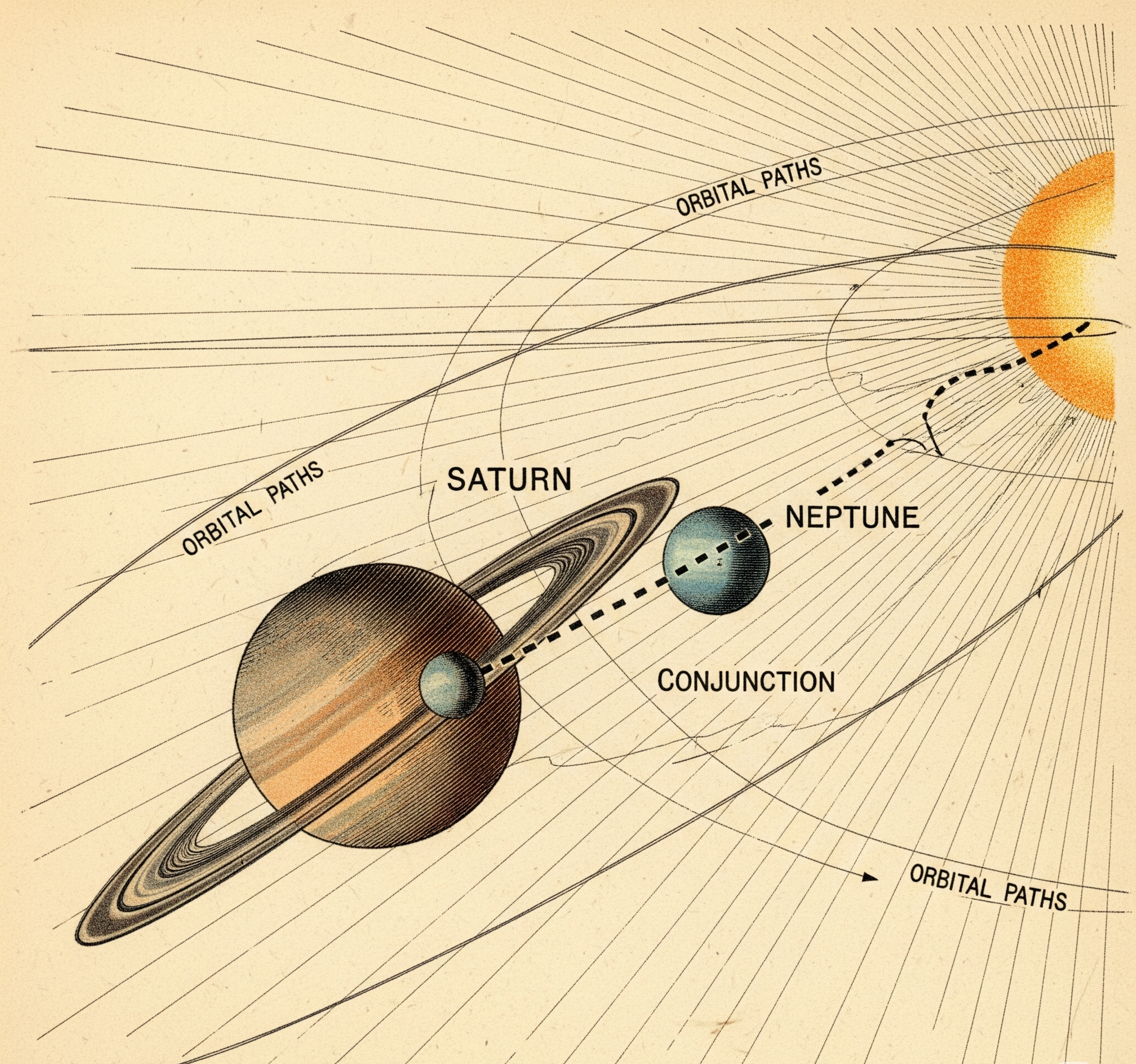 May 20, 2025 – Saturn conjunct Neptune –  Pisces Aries Cusp
