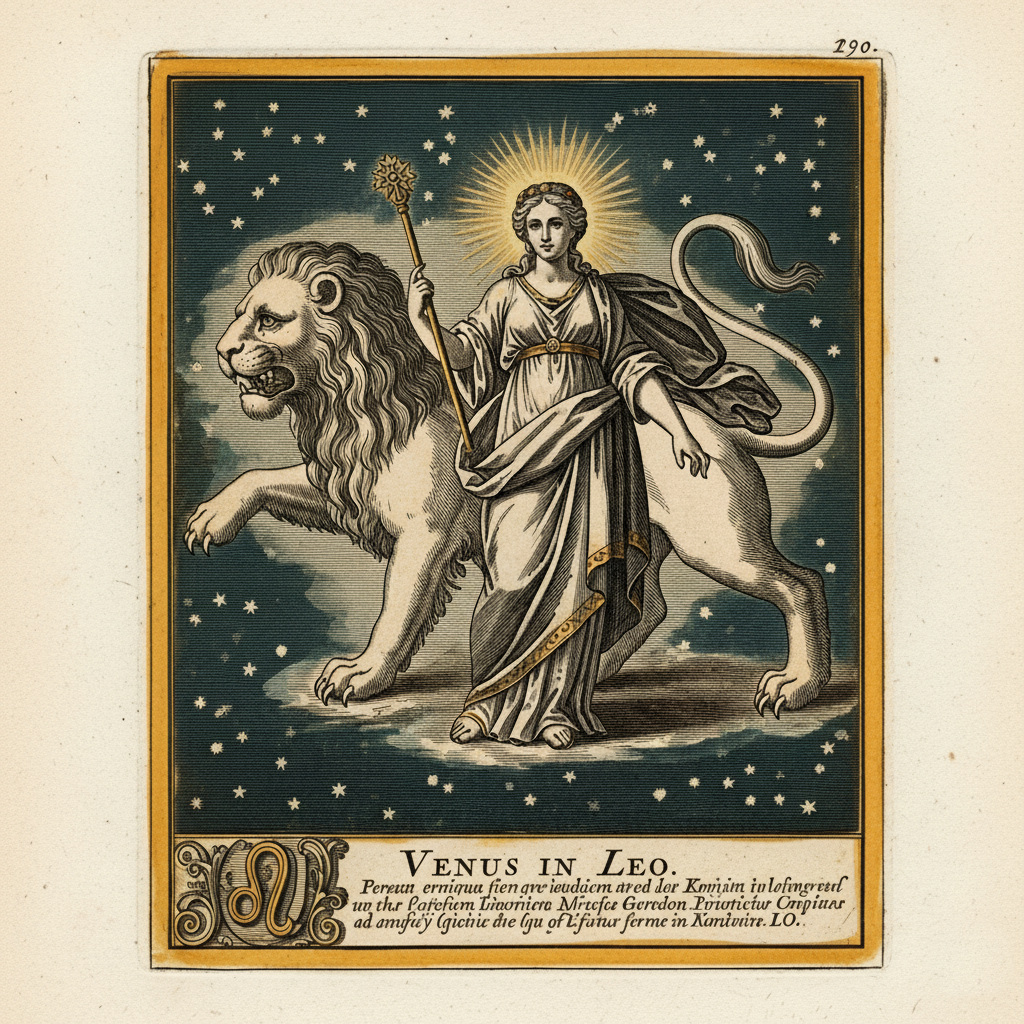 Venus in Leo – August 25 – September 19, 2025