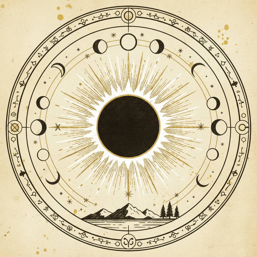 September 22, 2025 – Virgo 29°05′ – Solar Eclipse